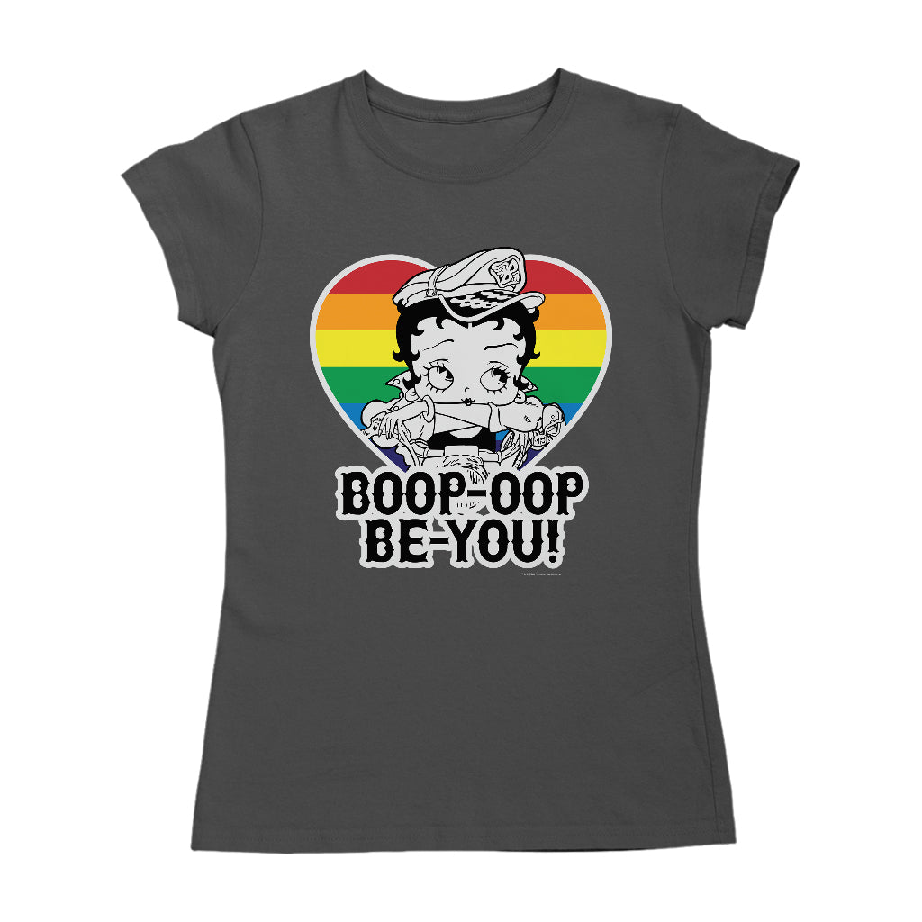 Betty Boop Pride Oop Be You Women's T-Shirt-Betty Boop Shop