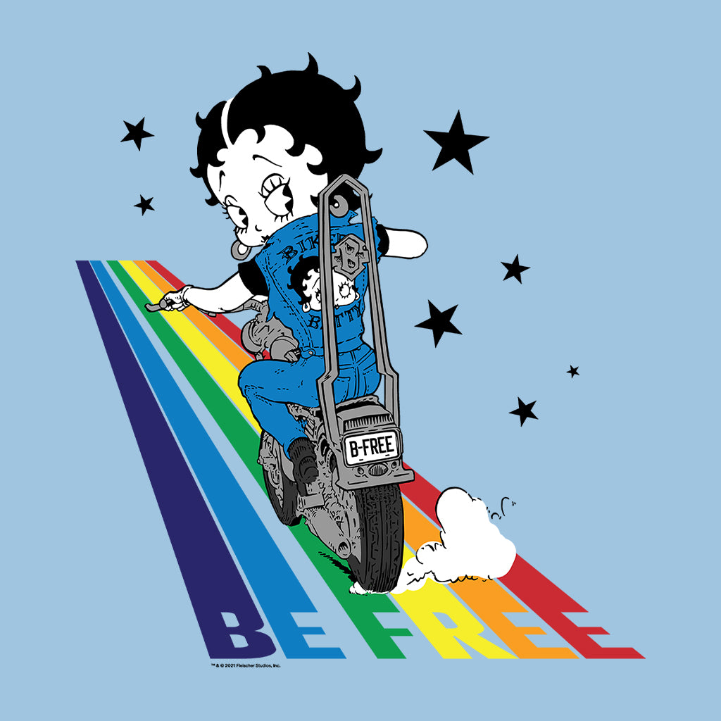 Betty Boop Pride Be Free Women's T-Shirt-Betty Boop Shop