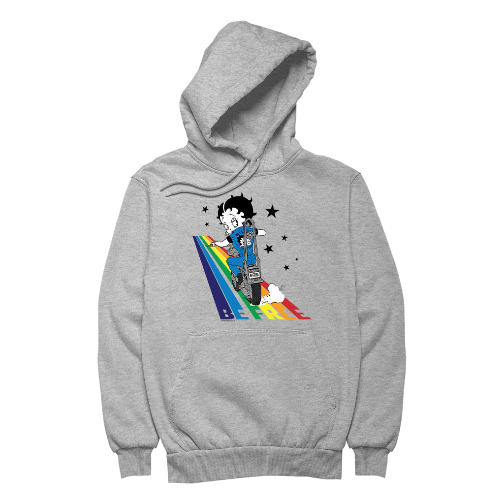 Betty Boop Pride Be Free Women's Hooded Sweatshirt