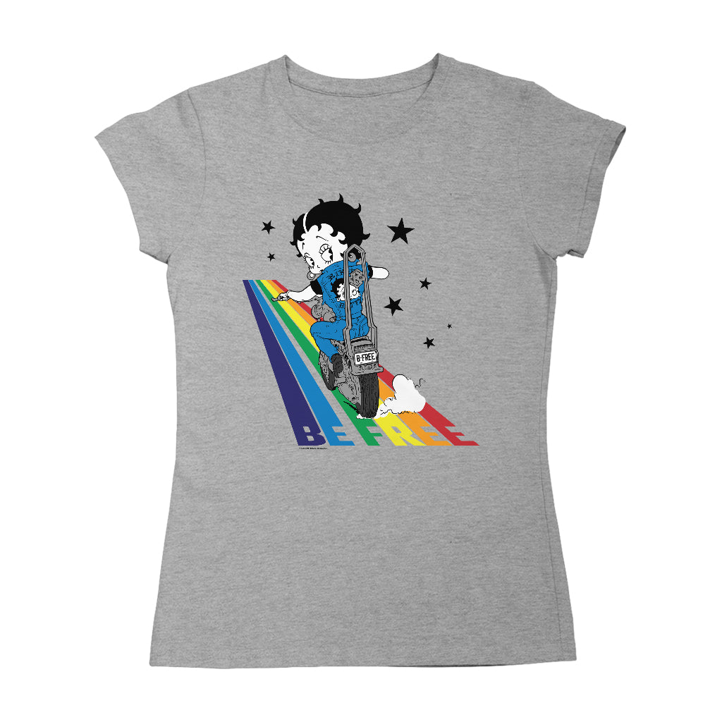 Betty Boop Pride Be Free Women's T-Shirt