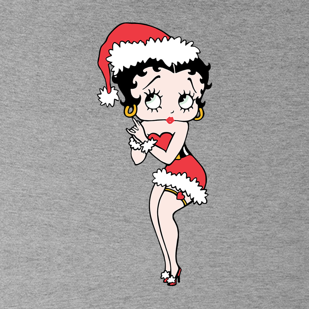 Betty Boop Christmas Wishing Kids Hooded Sweatshirt-Betty Boop Shop