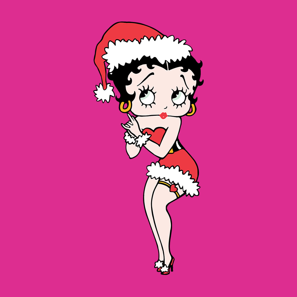 Betty Boop Christmas Wishing Kids Hooded Sweatshirt-Betty Boop Shop