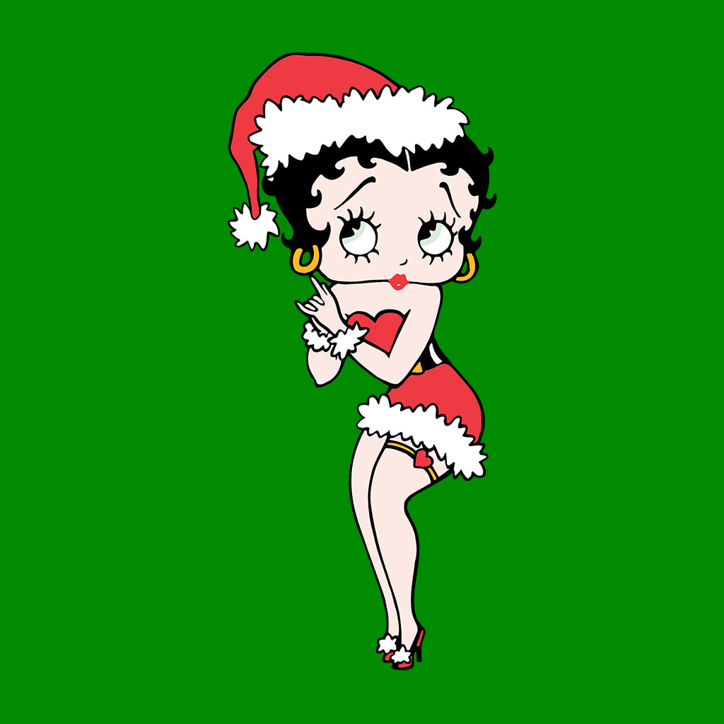 Betty Boop Christmas Wishing Kids Hooded Sweatshirt-Betty Boop Shop