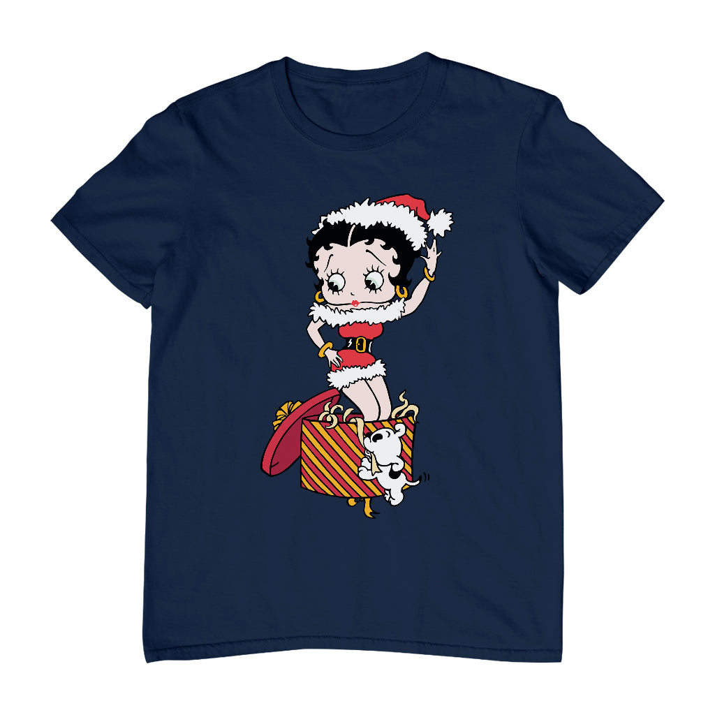 Betty Boop Christmas Box Packed Men's T-Shirt