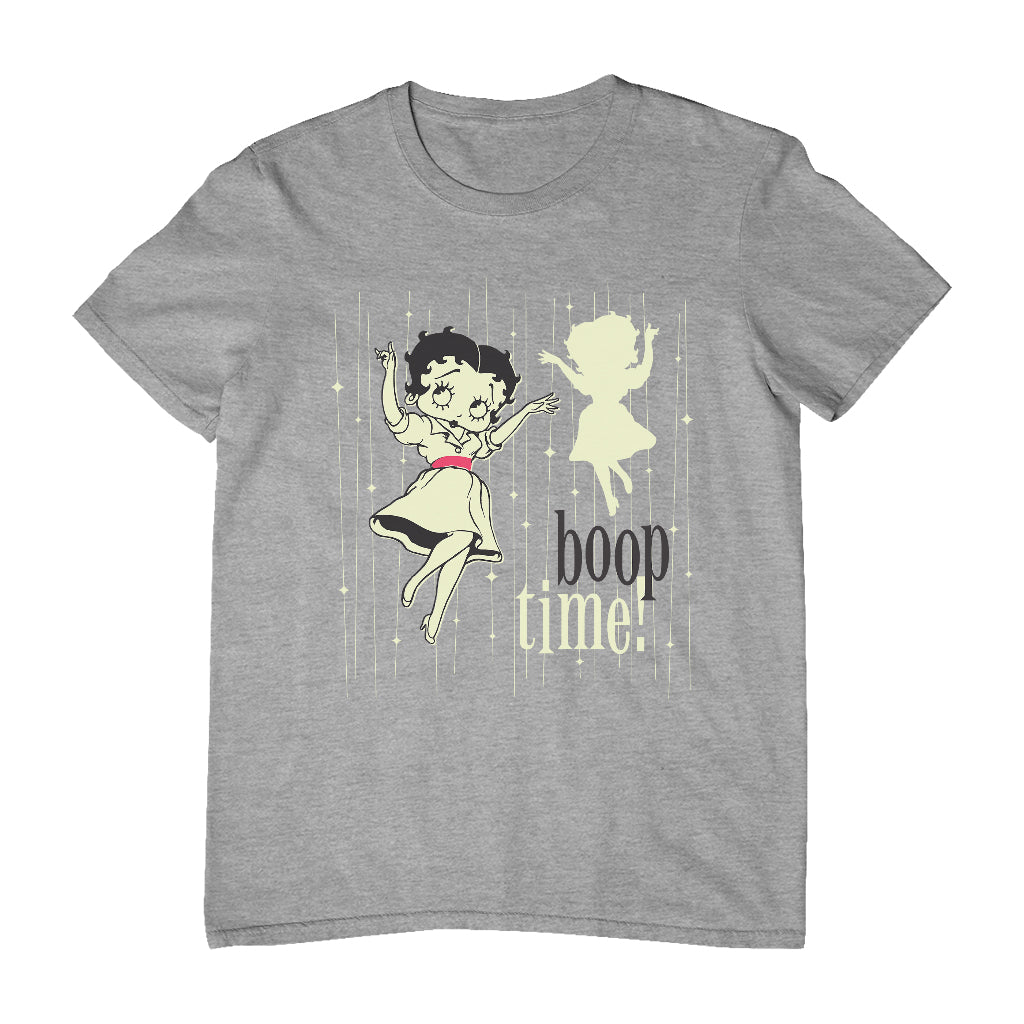 Betty Boop Boop Time 1950's Style Art Men's T-Shirt