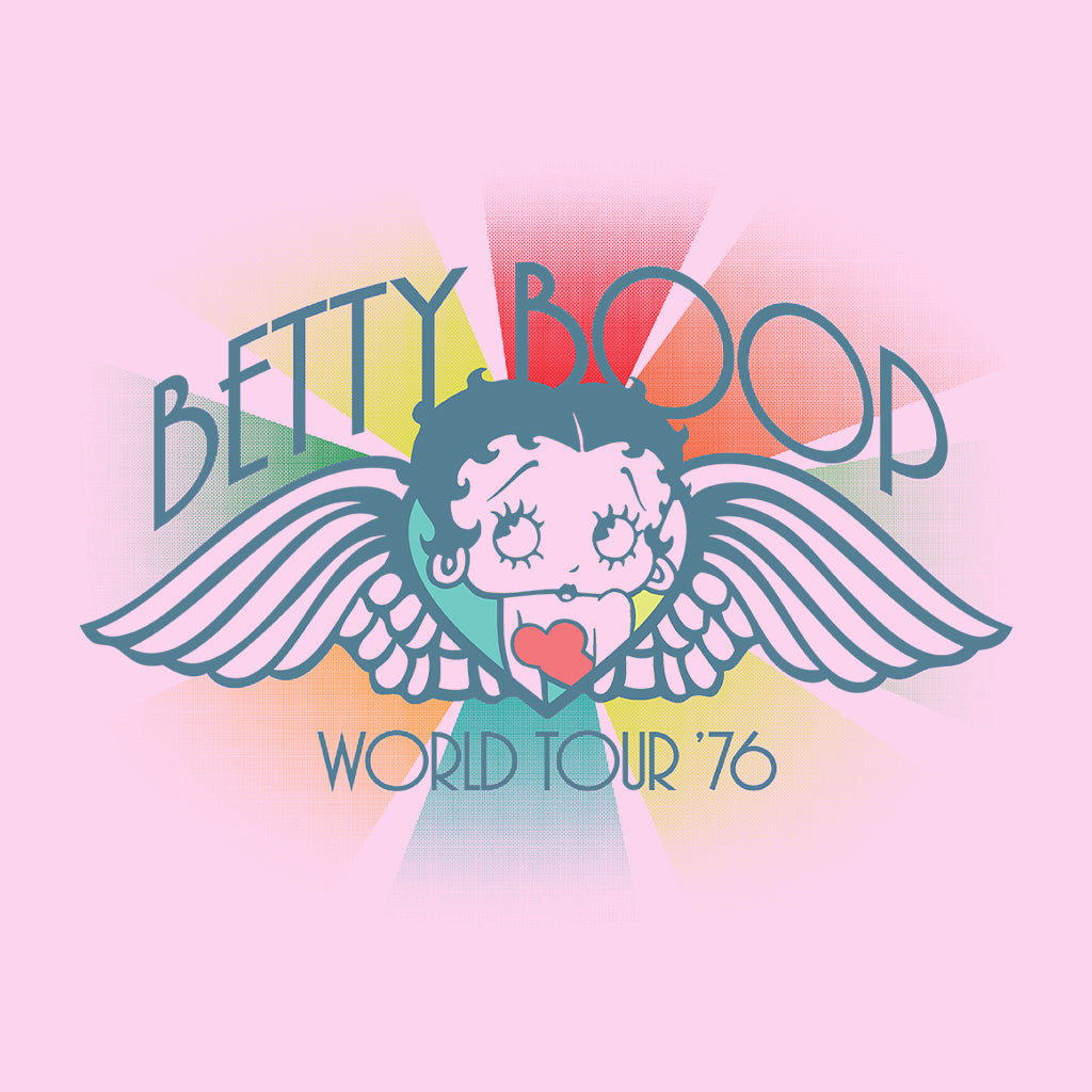 Betty Boop World Tour 1976 Kids Sweatshirt-Betty Boop Shop