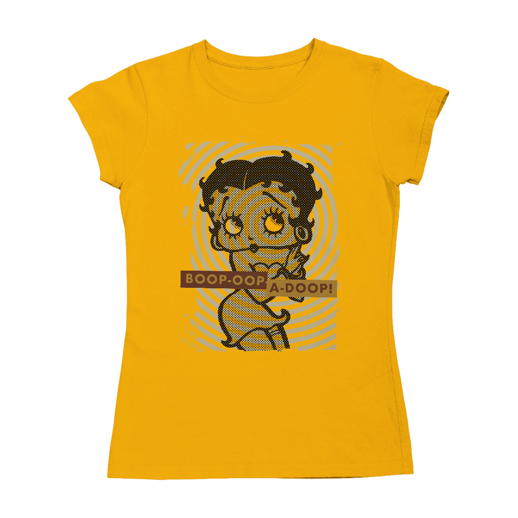 Betty Boop Grunge Style Women's T-Shirt-Betty Boop Shop