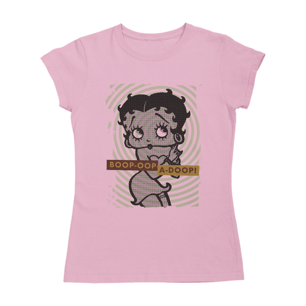 Betty Boop Grunge Style Women's T-Shirt-Betty Boop Shop
