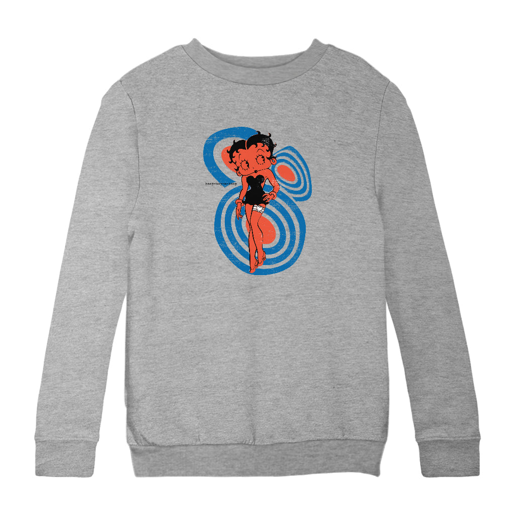 Boop Oop a Doop Betty Kids Sweatshirt-Betty Boop Shop