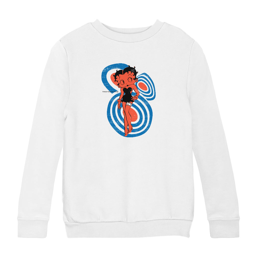Boop Oop a Doop Betty Kids Sweatshirt-Betty Boop Shop