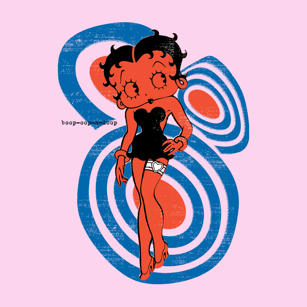 Boop Oop a Doop Betty Women's Hooded Sweatshirt-Betty Boop Shop