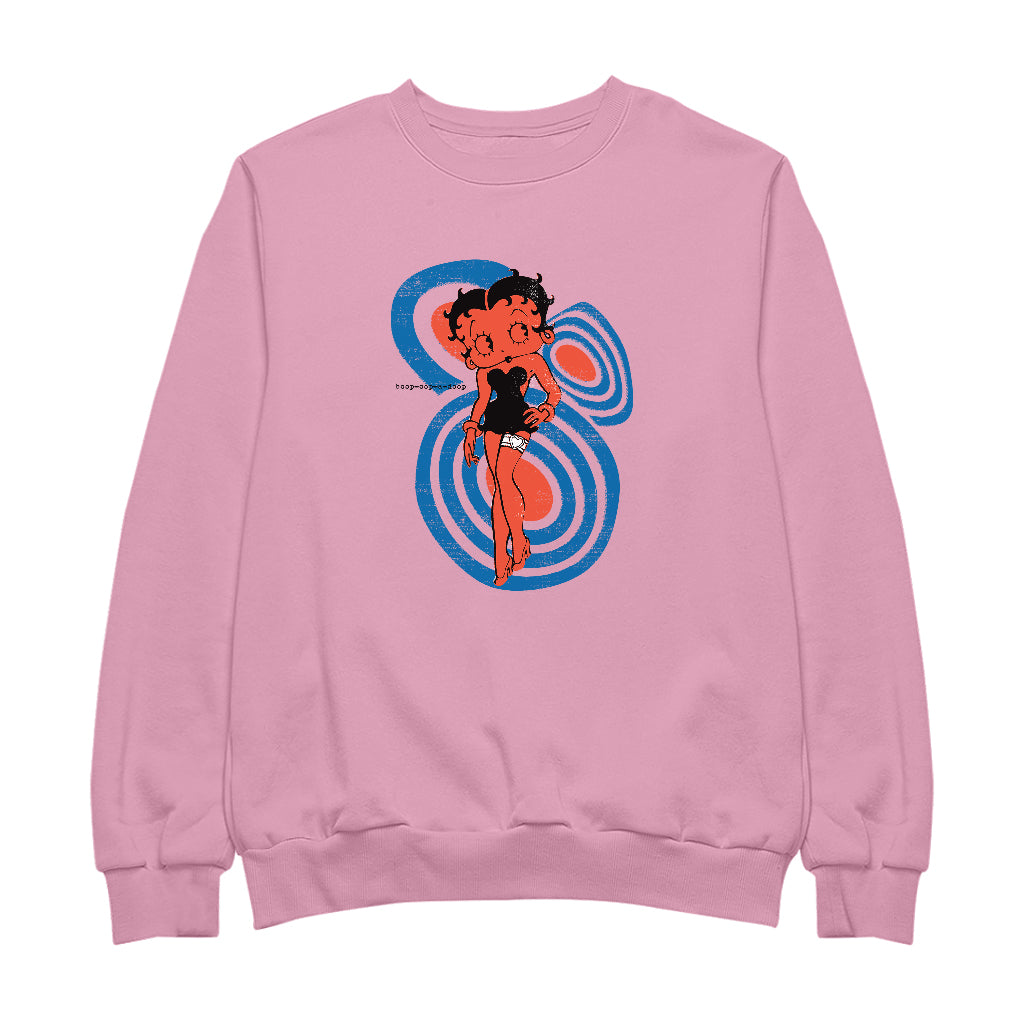 Boop Oop a Doop Betty Women's Sweatshirt-Betty Boop Shop