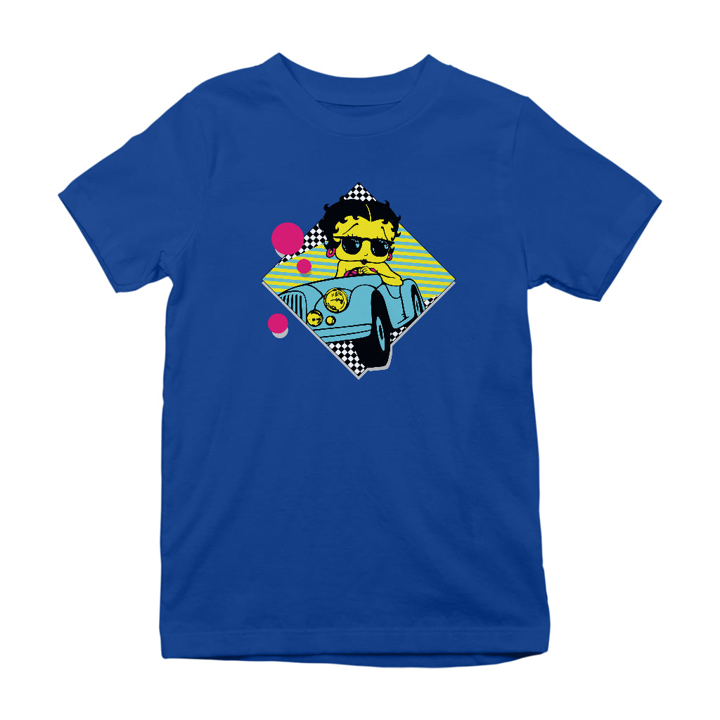 Betty Playlist Pop 80s Kids T-Shirt-Betty Boop Shop