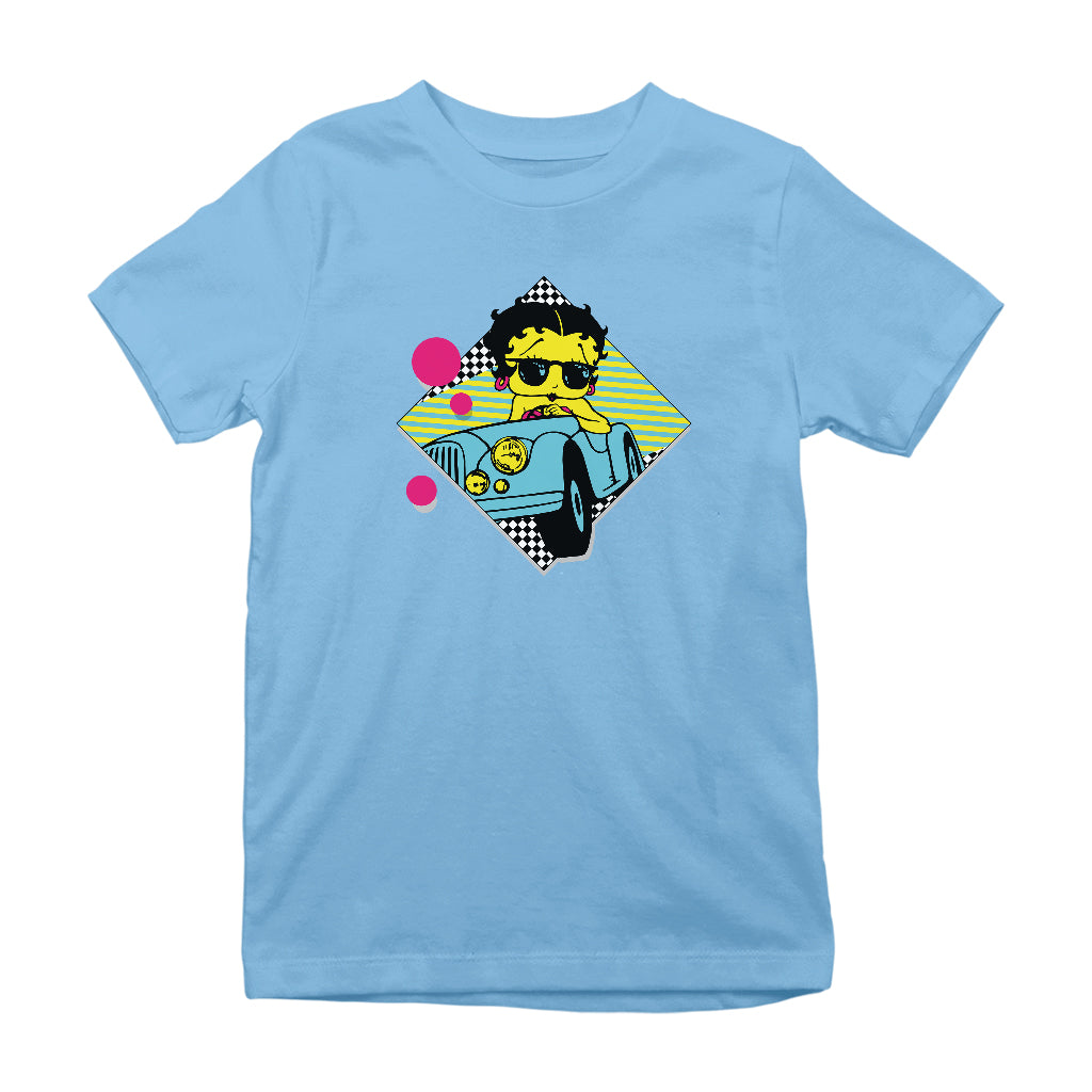 Betty Playlist Pop 80s Kids T-Shirt-Betty Boop Shop