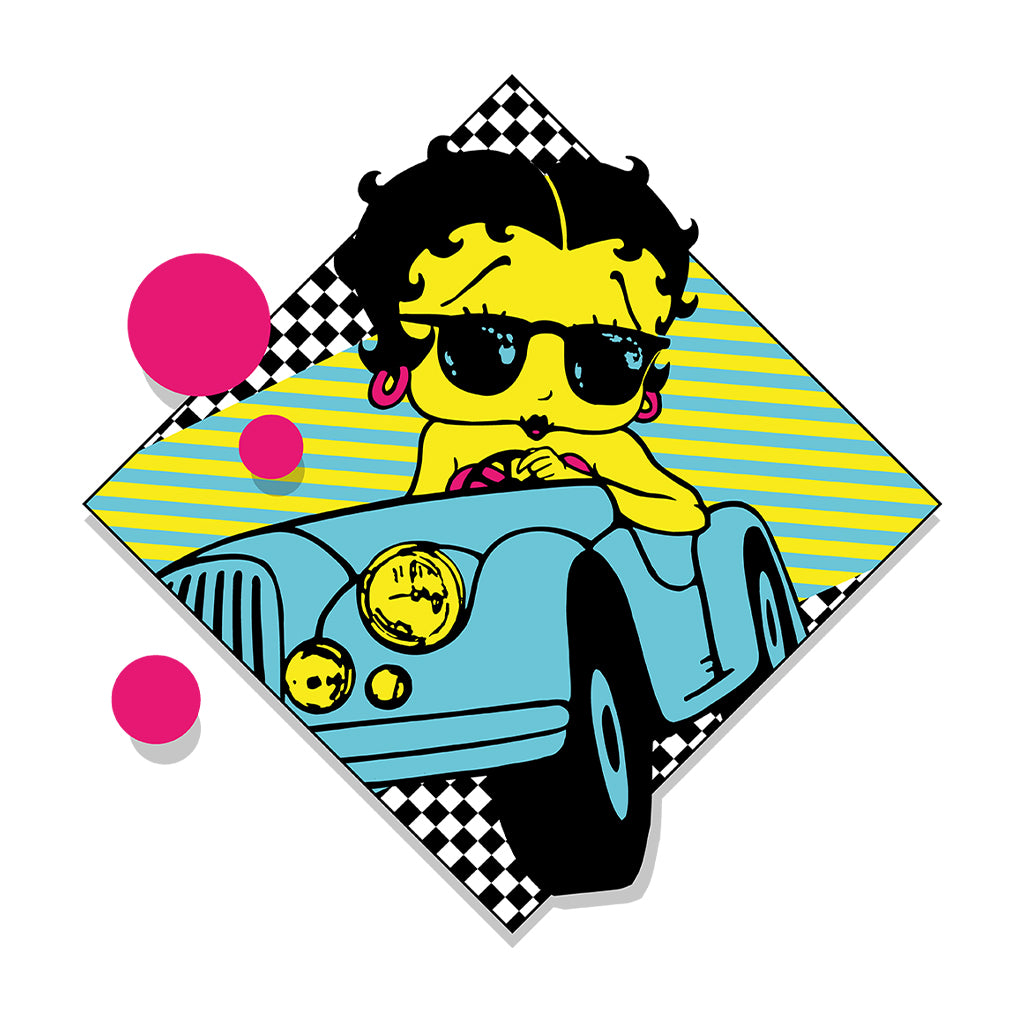 Betty Playlist Pop 80s Kids T-Shirt-Betty Boop Shop