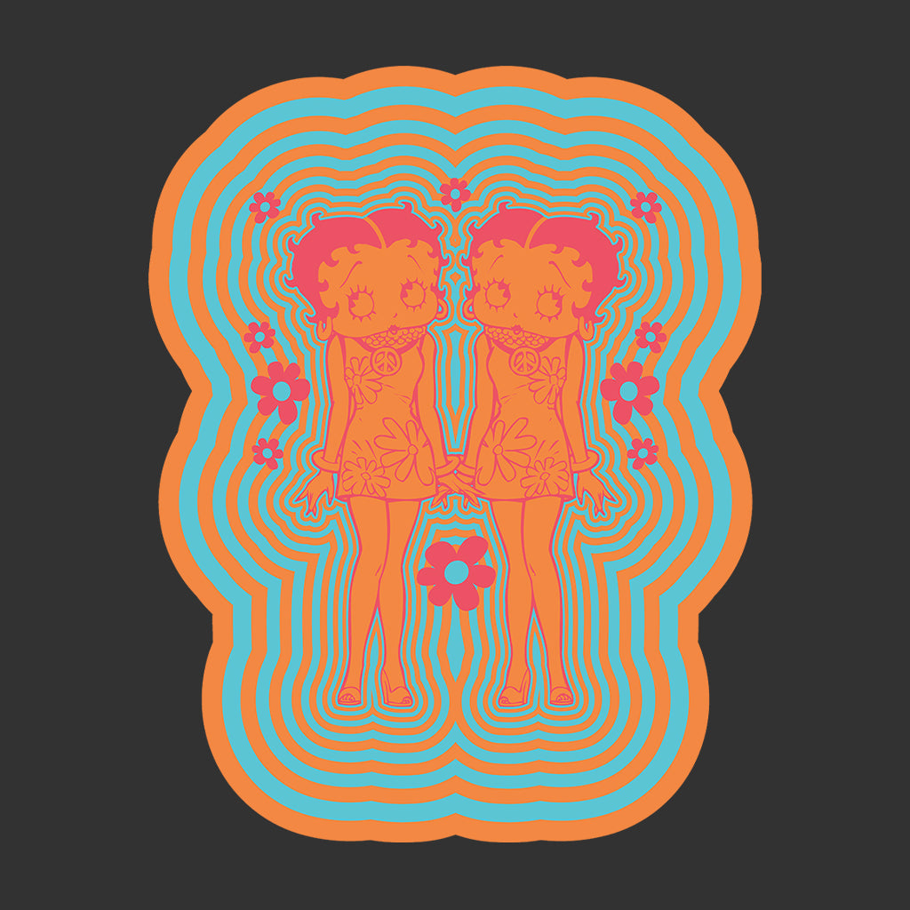 Betty Playlist Psychedelic 60s Women's T-Shirt-Betty Boop Shop