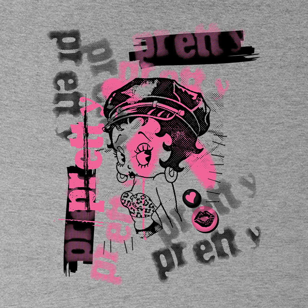 Betty Playlist 70s Punk Kids T-Shirt-Betty Boop Shop