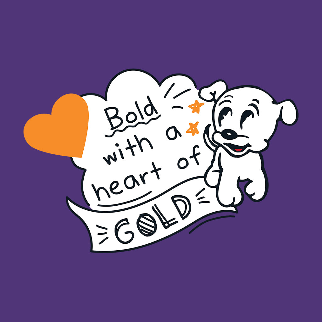 Betty Boop Bold With A Heart Pudgy Women's Sweatshirt-Betty Boop Shop