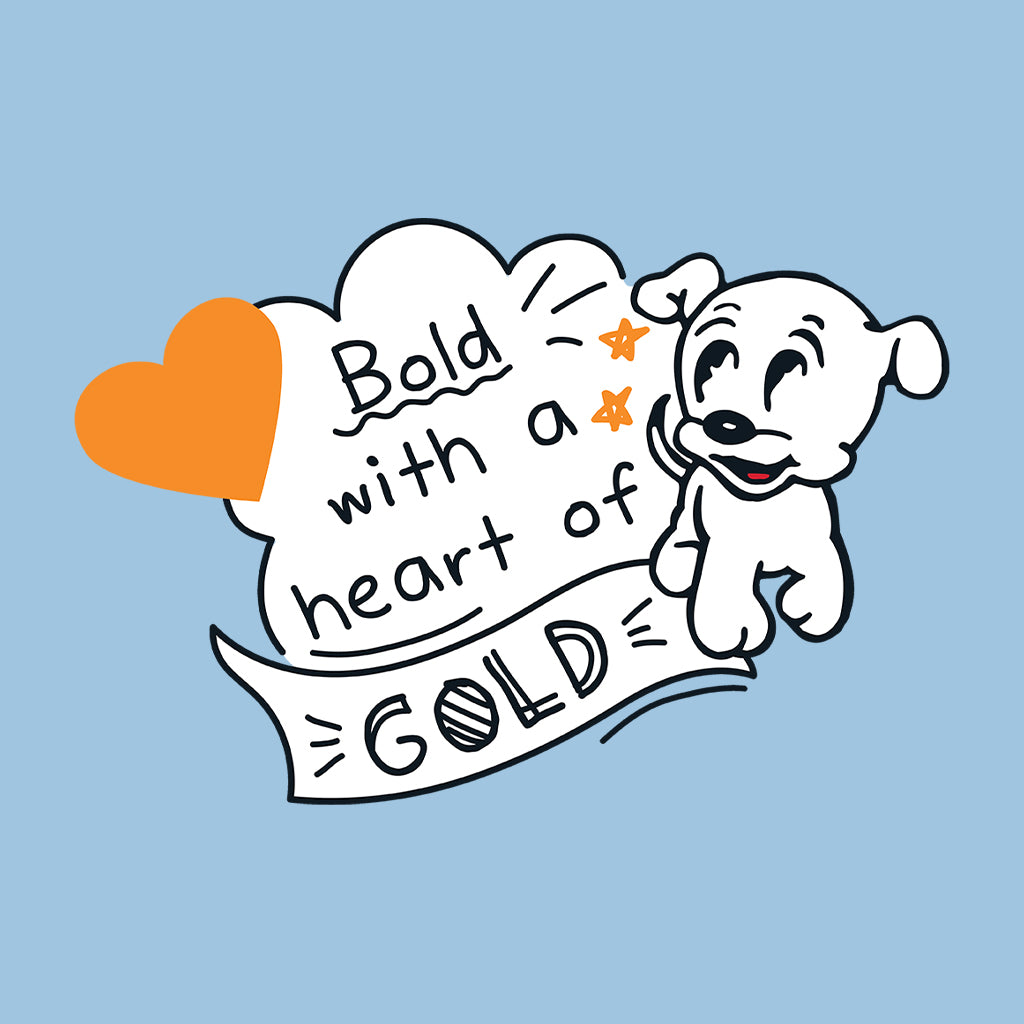 Betty Boop Bold With A Heart Pudgy Kids Sweatshirt-Betty Boop Shop