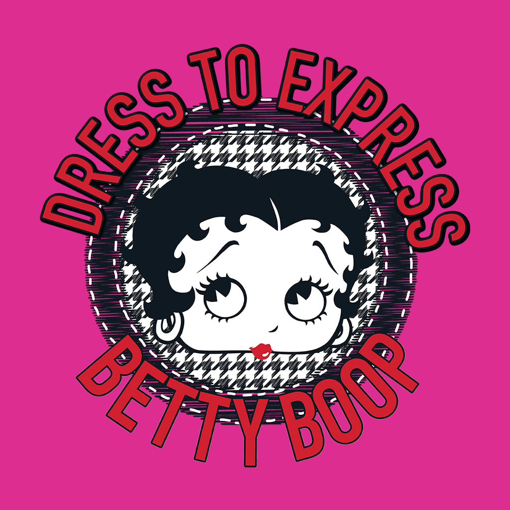 Betty Boop Dress To Express Kids Hooded Sweatshirt-Betty Boop Shop