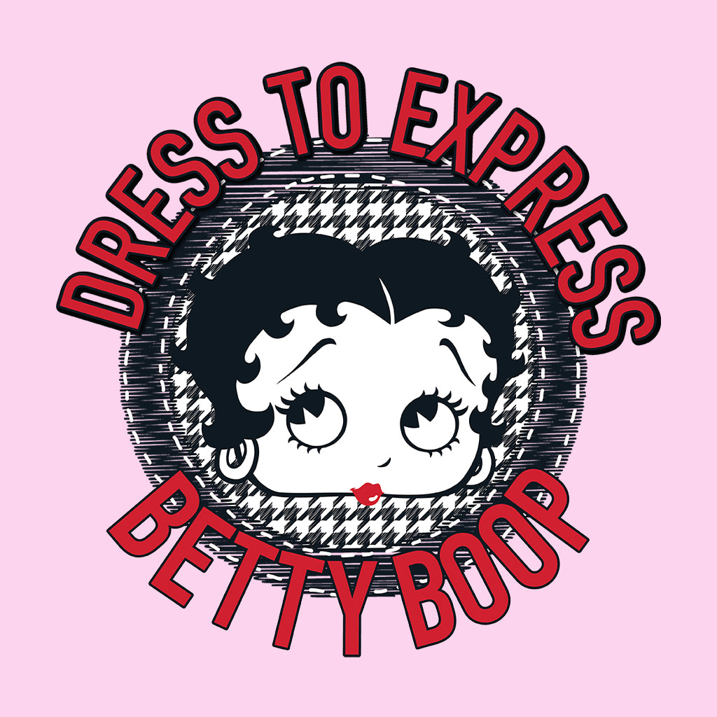 Betty Boop Dress To Express Kids Hooded Sweatshirt-Betty Boop Shop