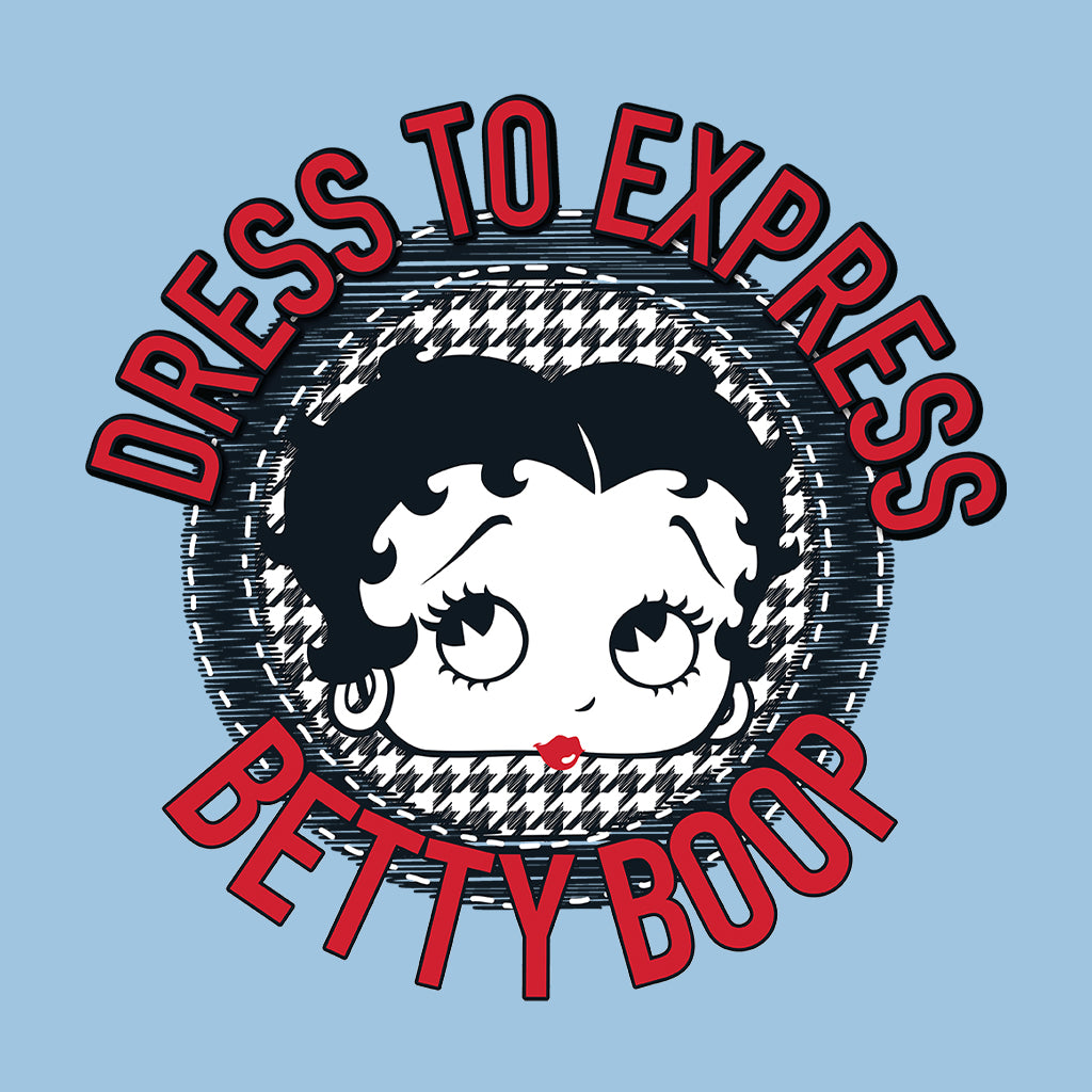 Betty Boop Dress To Express Kids Hooded Sweatshirt-Betty Boop Shop