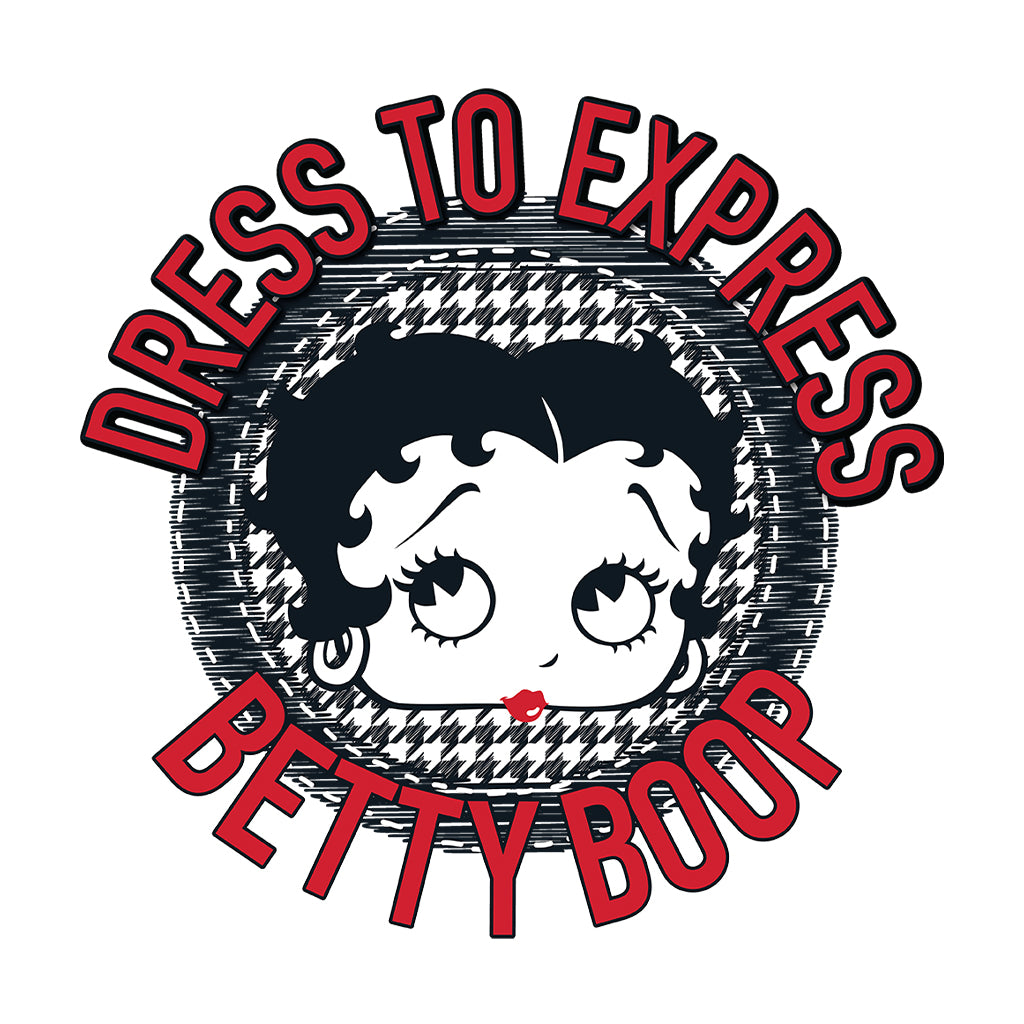 Betty Boop Dress To Express Kids Hooded Sweatshirt-Betty Boop Shop
