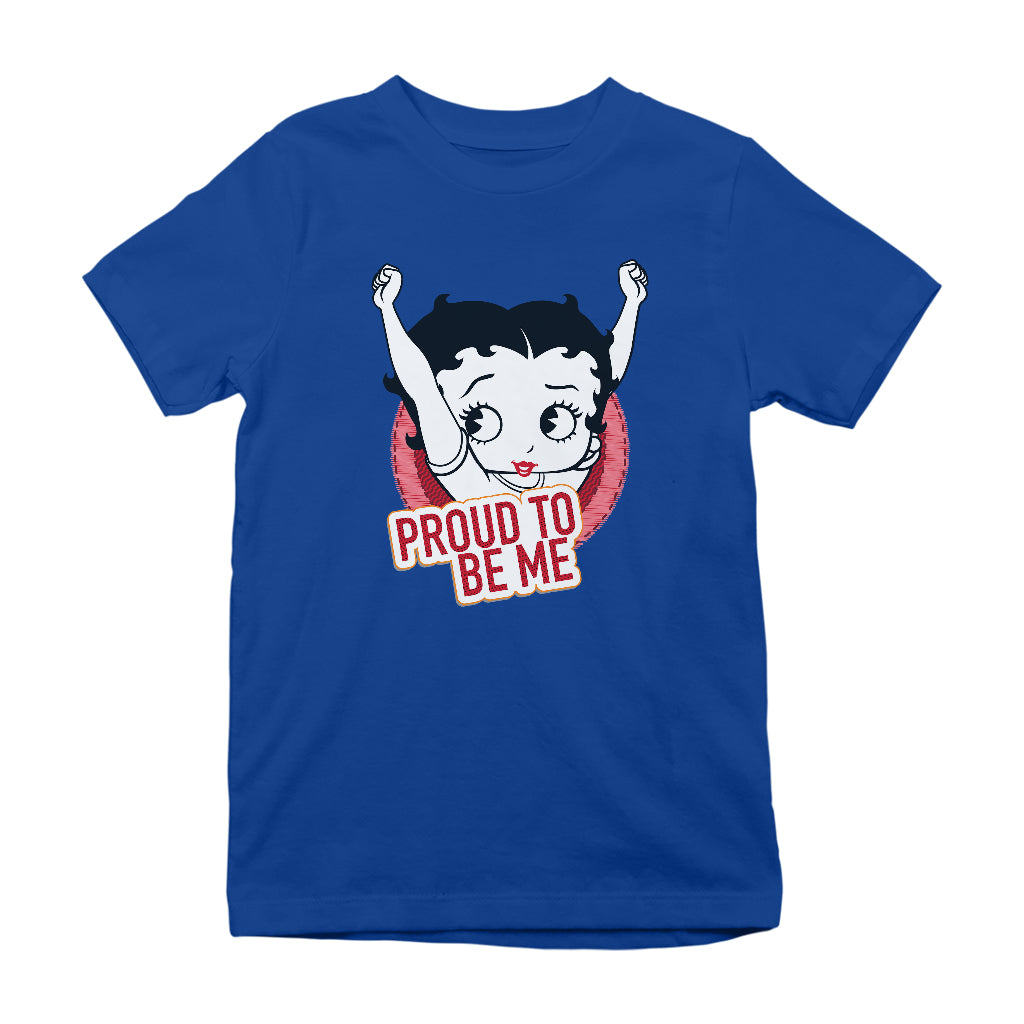 Betty Boop Proud To Be Me Kids T-Shirt-Betty Boop Shop