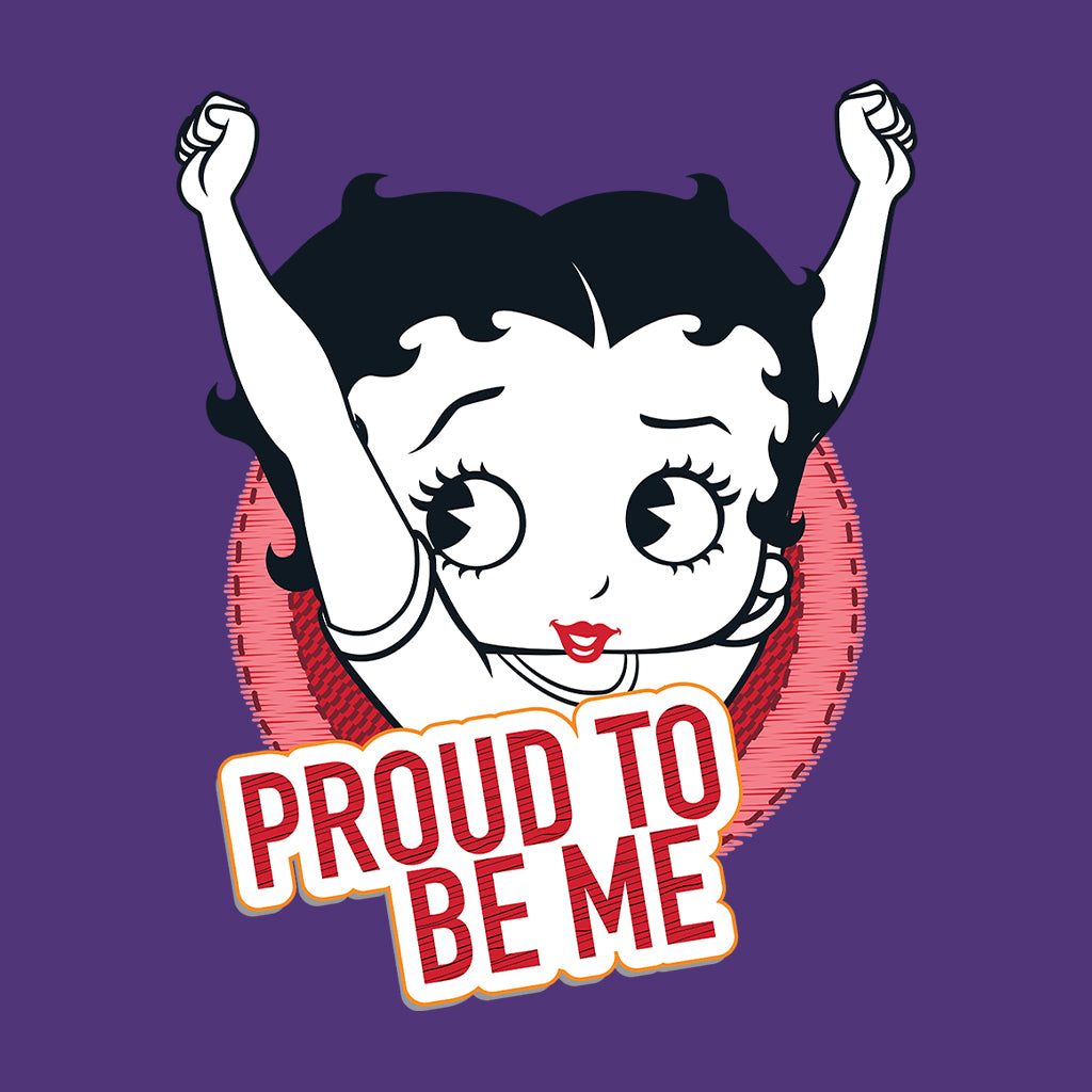 Betty Boop Proud To Be Me Men's Sweatshirt-Betty Boop Shop