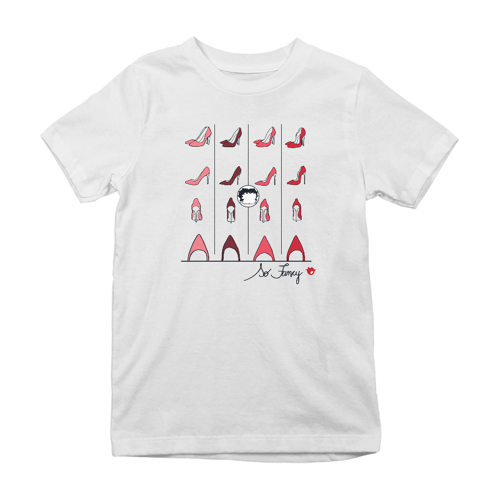 Betty Boop High Heels So Fancy Kids T-Shirt