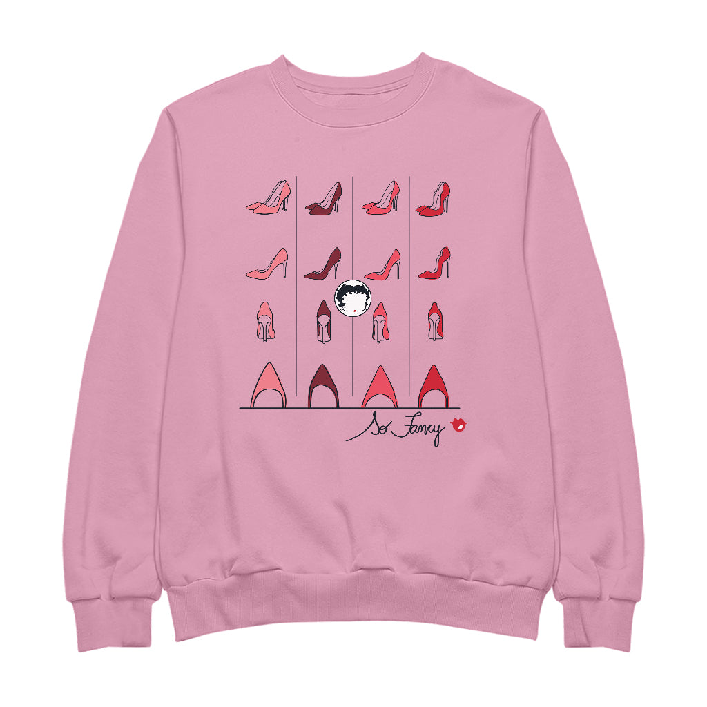 Betty Boop High Heels So Fancy Men's Sweatshirt-Betty Boop Shop