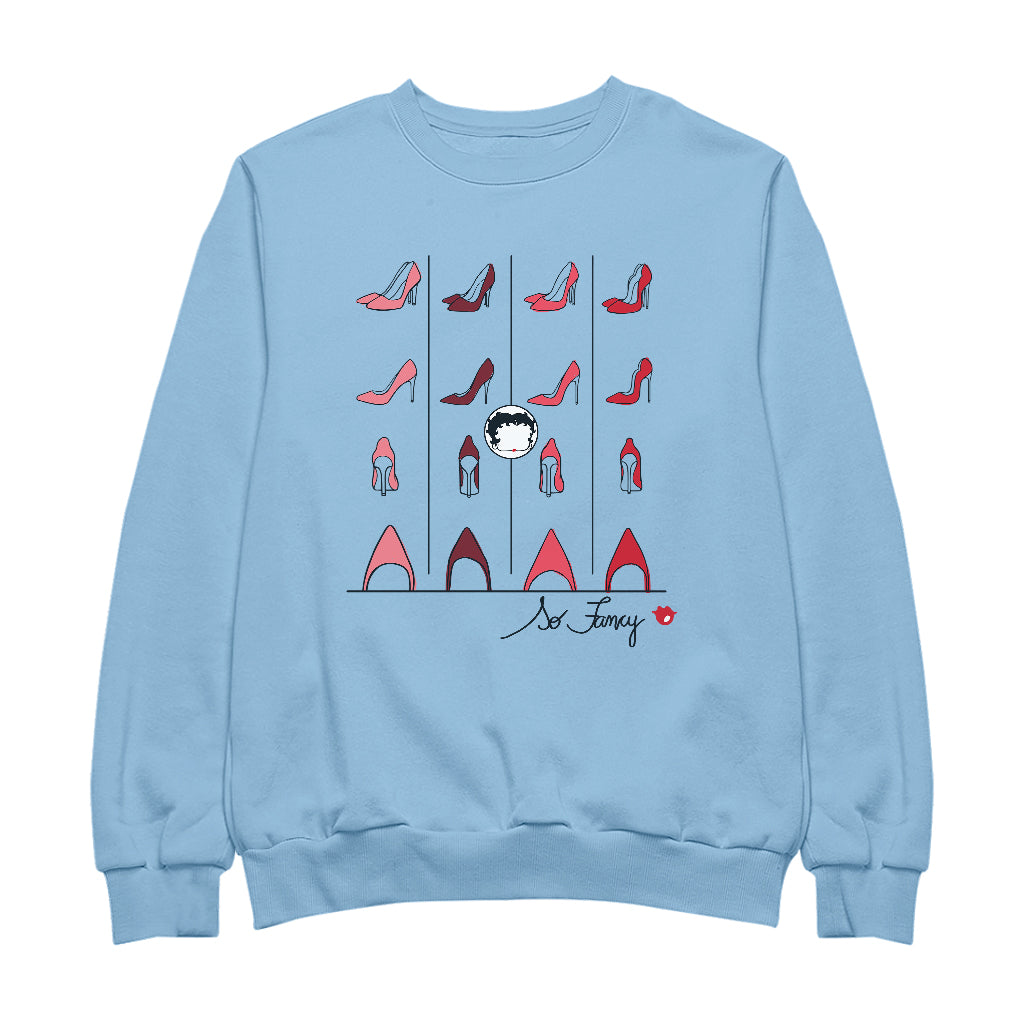 Betty Boop High Heels So Fancy Men's Sweatshirt-Betty Boop Shop