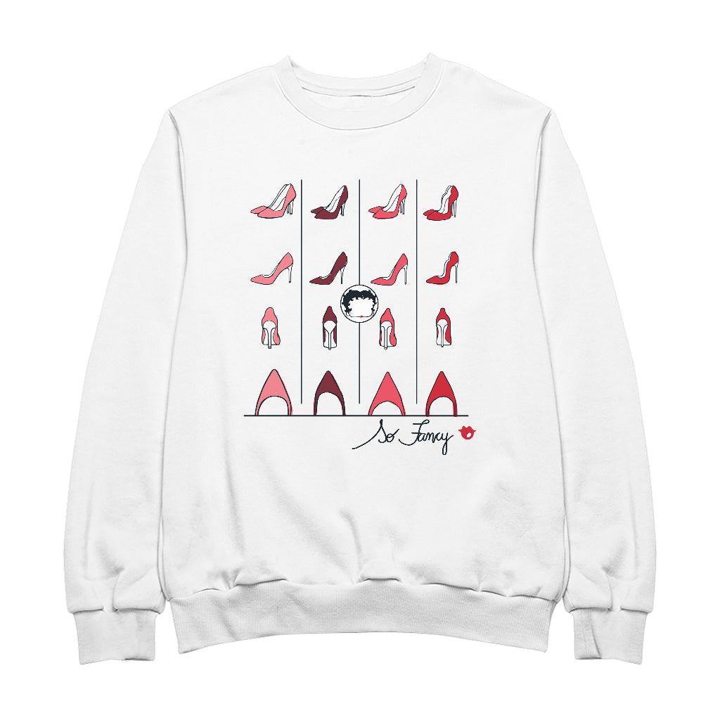 Betty Boop High Heels So Fancy Men's Sweatshirt