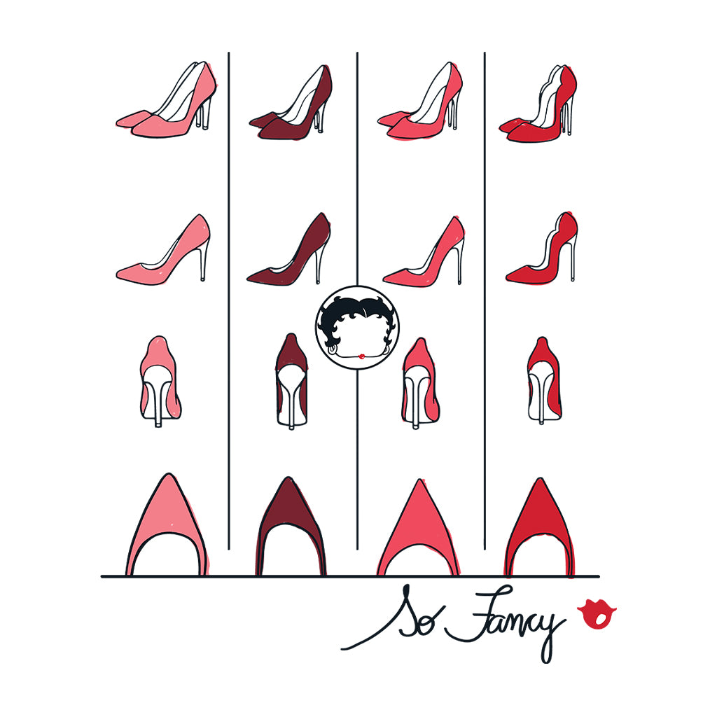 Betty Boop High Heels So Fancy Men's Sweatshirt-Betty Boop Shop