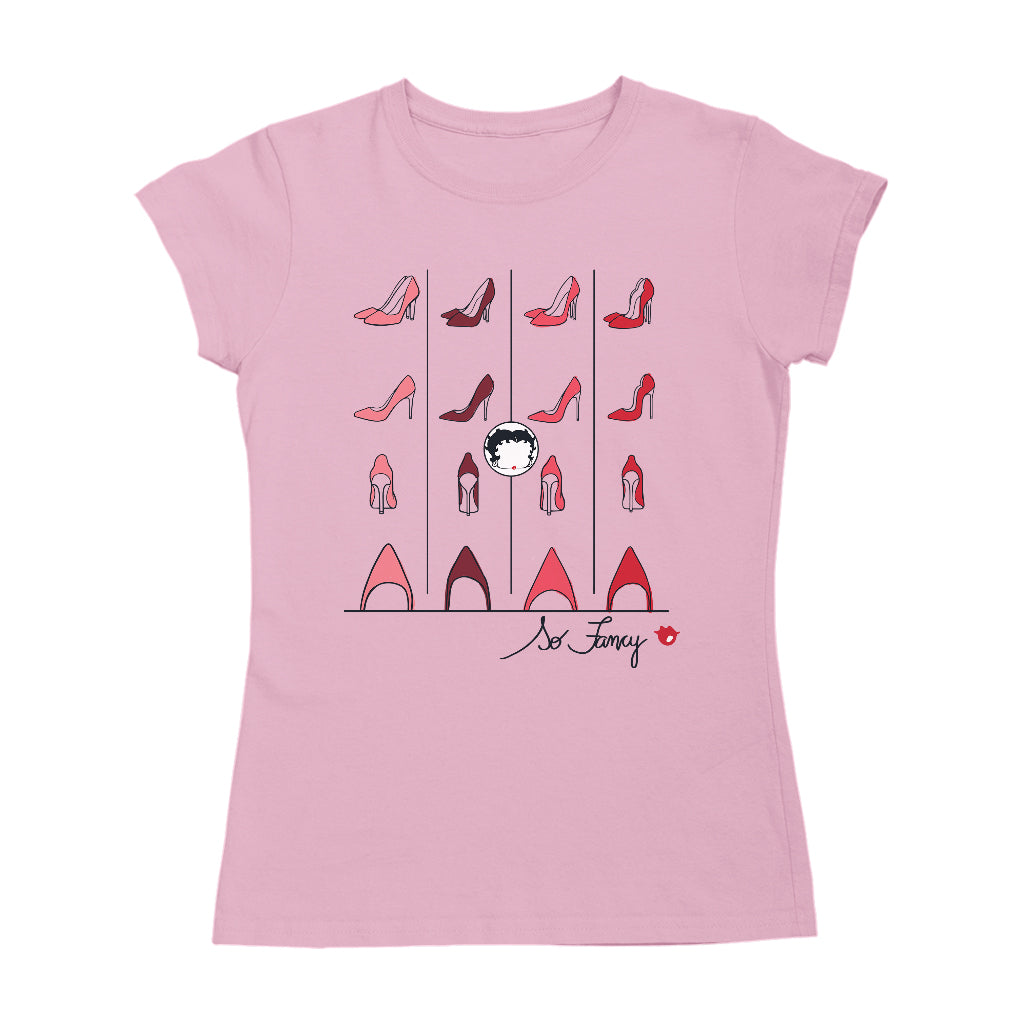 Betty Boop High Heels So Fancy Women's T-Shirt-Betty Boop Shop
