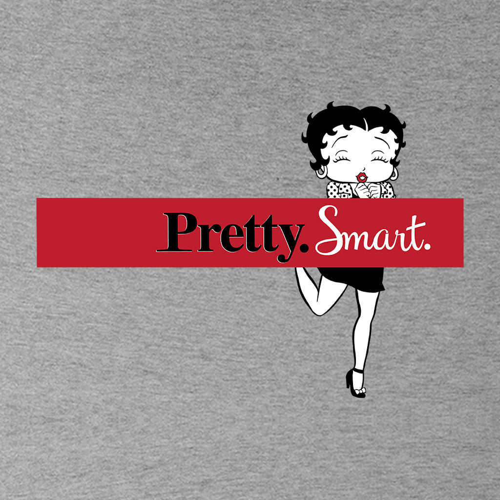 Betty Boop Pretty. Smart. Kids Hooded Sweatshirt-Betty Boop Shop