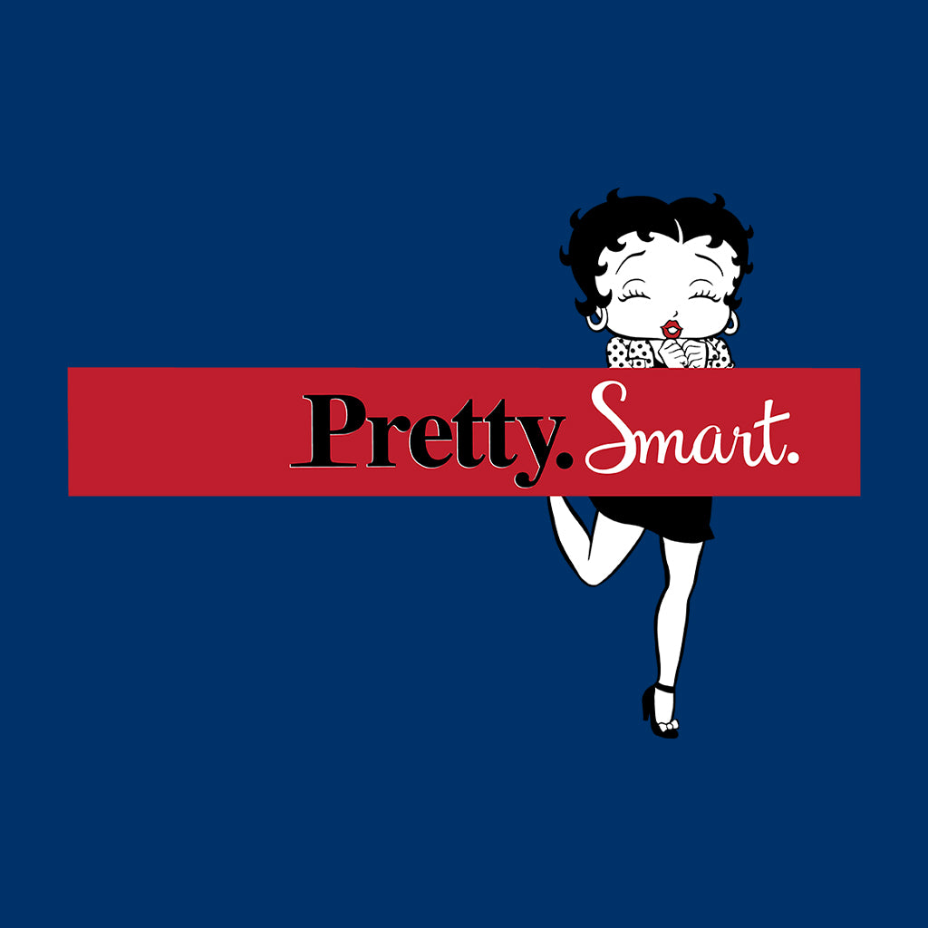 Betty Boop Pretty. Smart. Kids T-Shirt-Betty Boop Shop