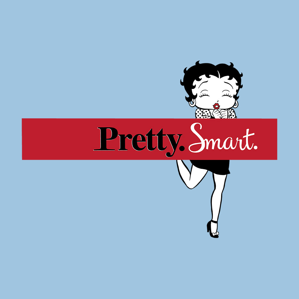 Betty Boop Pretty. Smart. Kids Hooded Sweatshirt-Betty Boop Shop