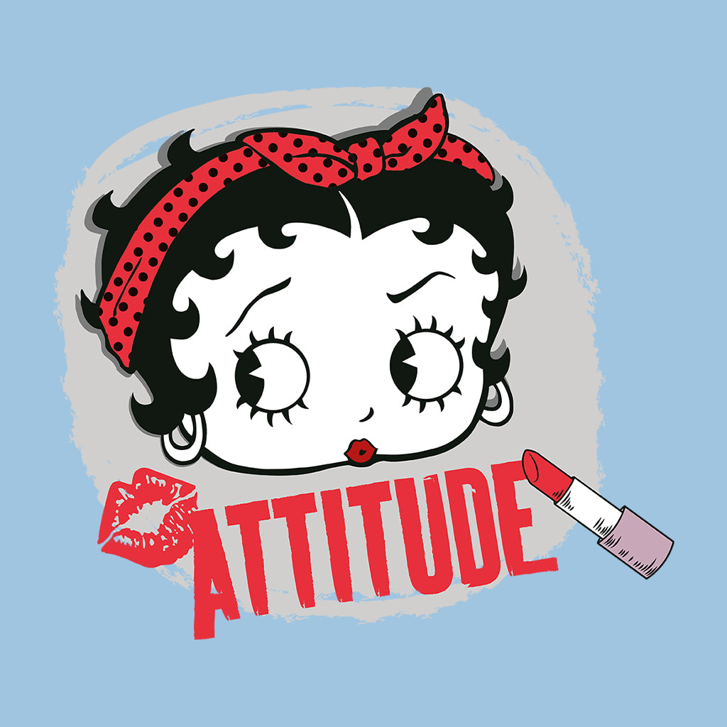 Betty Boop Lipstick Attitude Kids Sweatshirt-Betty Boop Shop
