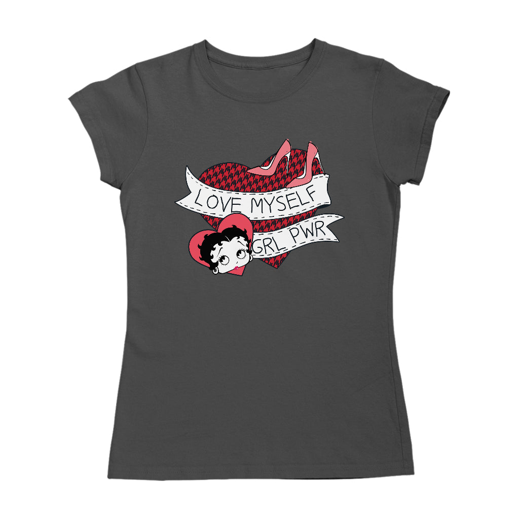 Betty Boop Love Myself Girl Power Women's T-Shirt