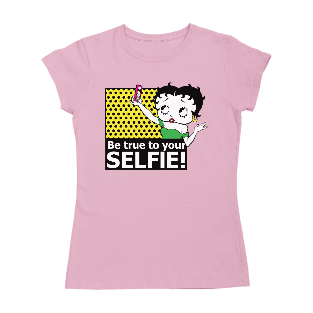 Betty Boop Be True To Your Selfie Women's T-Shirt