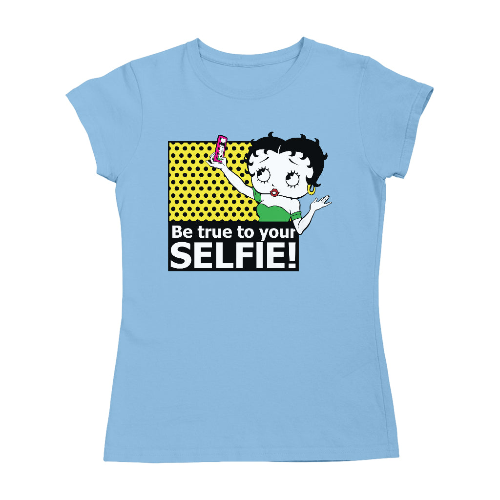 Betty Boop Be True To Your Selfie Women's T-Shirt
