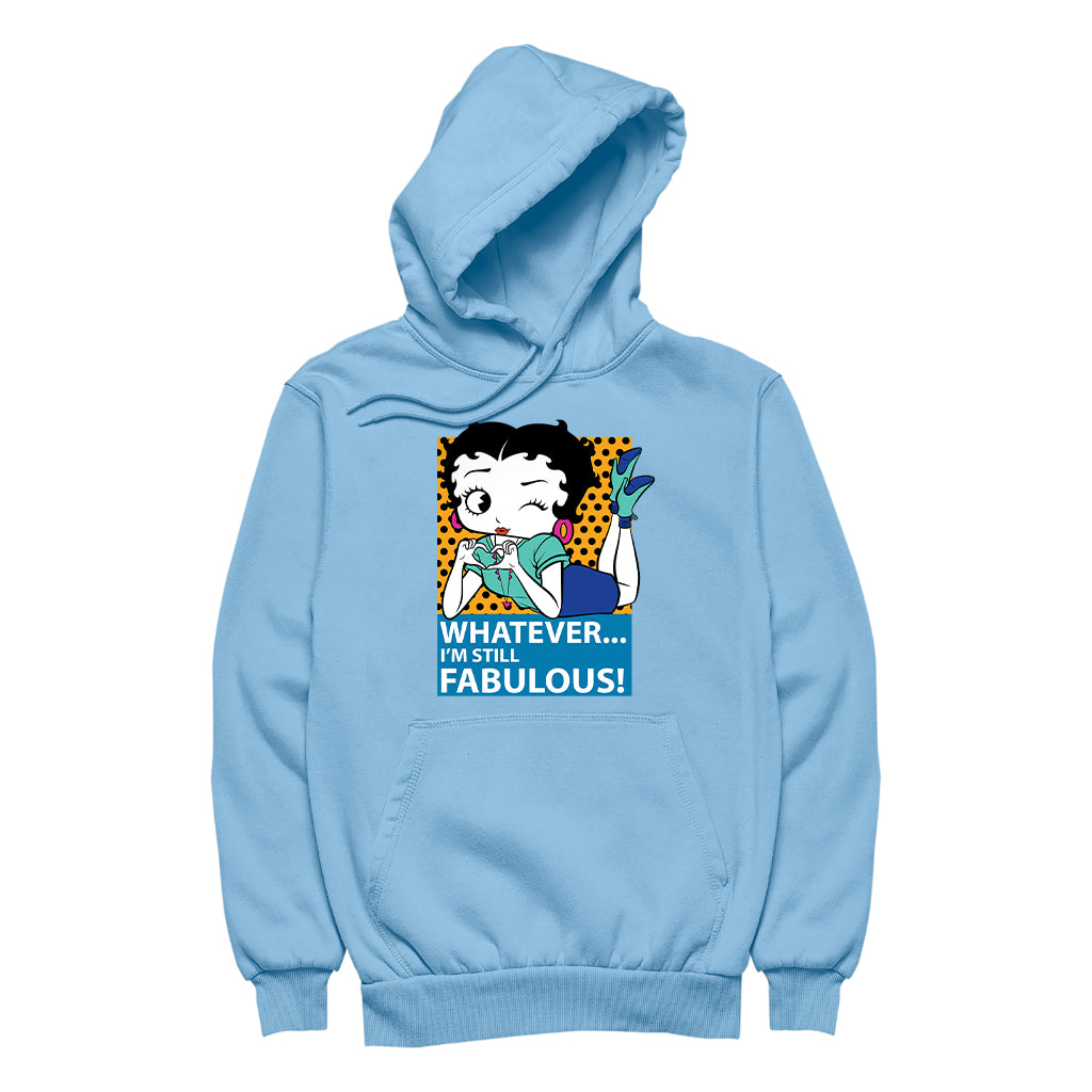 Betty Boop Whatever I'm Still Fabulous! Women's Hooded Sweatshirt