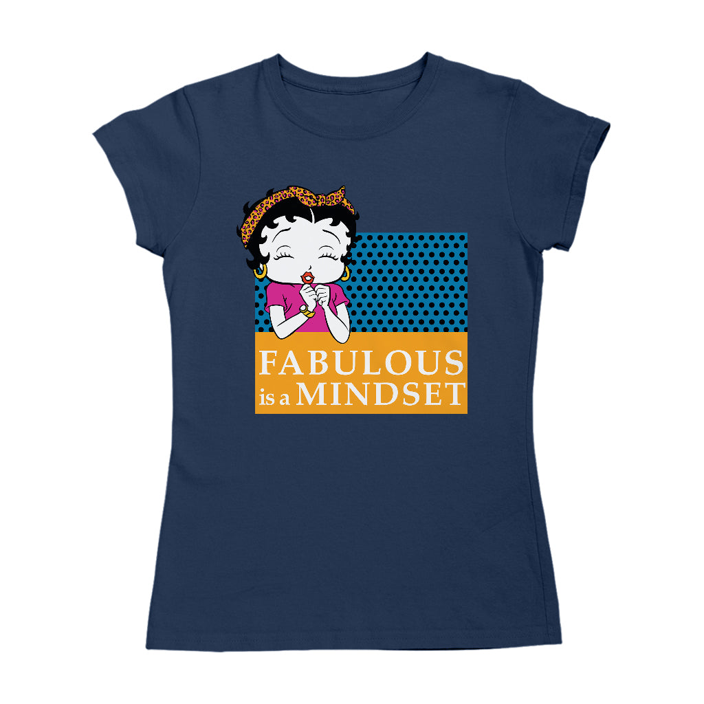 Betty Boop Fabulous Is A Mindset Women's T-Shirt