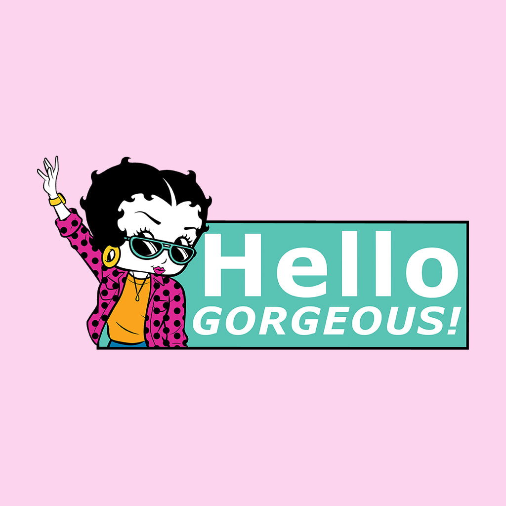 Betty Boop Hello Gorgeous! Kids T-Shirt