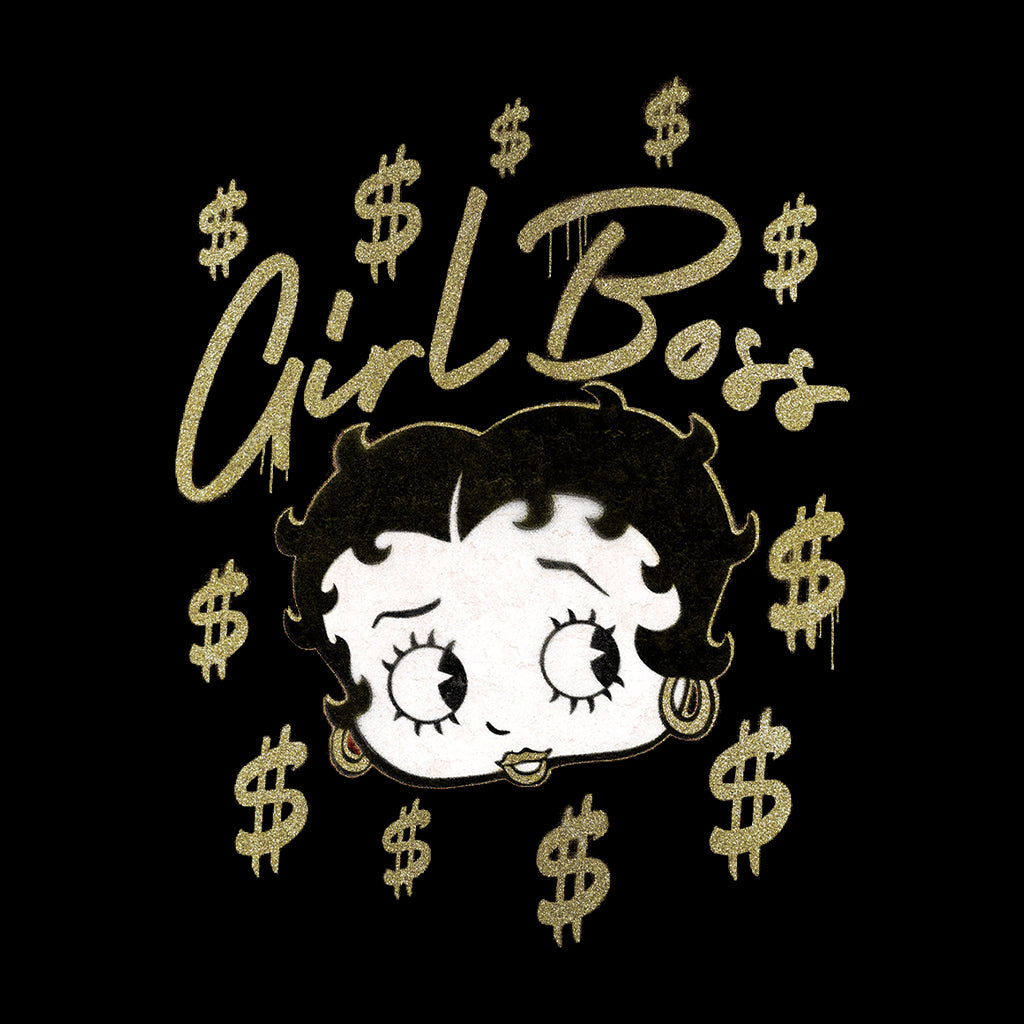 Betty Boop Girl Boss Betty Kids Hooded Sweatshirt