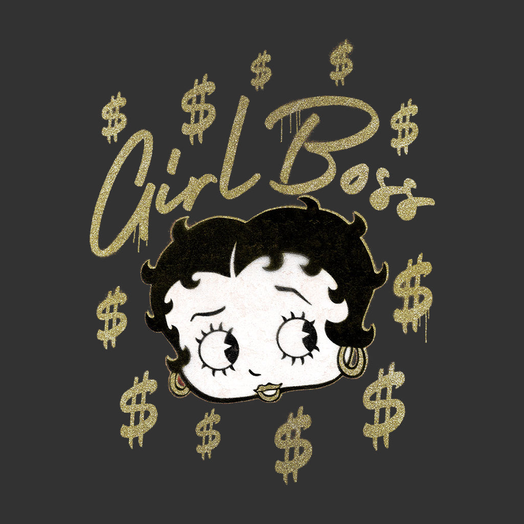 Betty Boop Girl Boss Betty Kids Hooded Sweatshirt