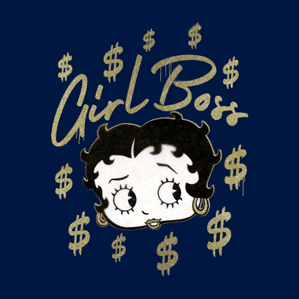 Betty Boop Girl Boss Betty Kids Hooded Sweatshirt