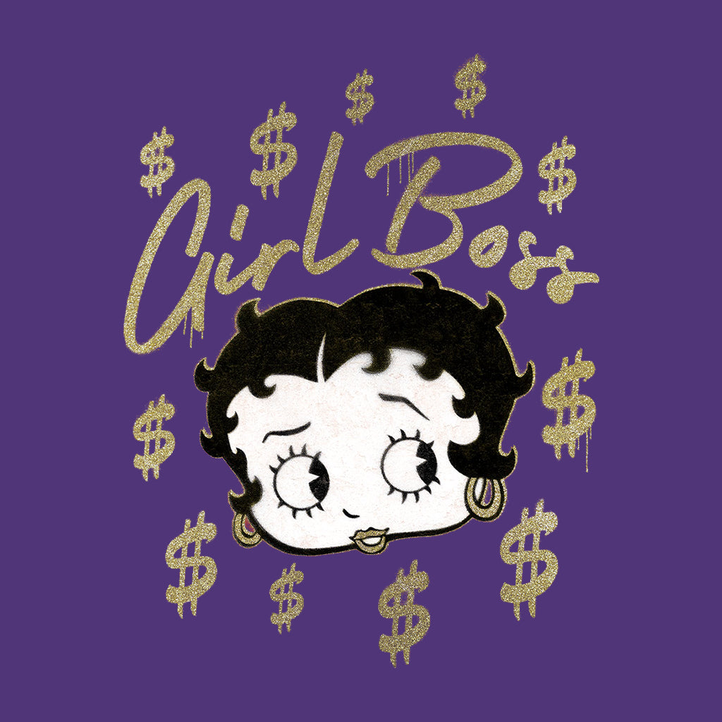 Betty Boop Girl Boss Betty Kids Hooded Sweatshirt