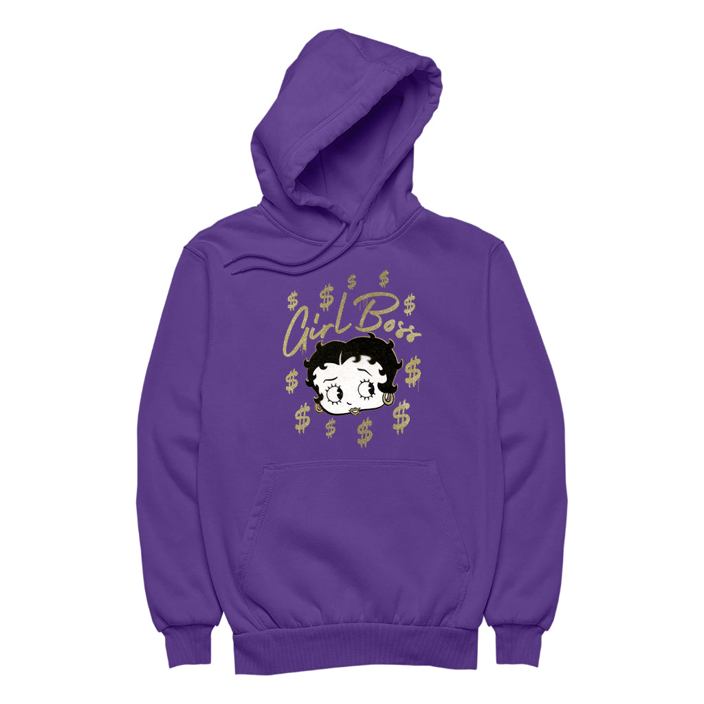 Betty Boop Girl Boss Betty Women's Hooded Sweatshirt